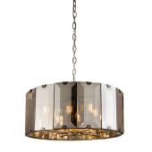 fekete uvegburas csillar modern lampa elegans festett szines uveg design otthon etterem etkezo konyha nappali vilagitas.jpg